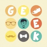 hipster retro geek N19