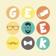 hipster retro geek N21