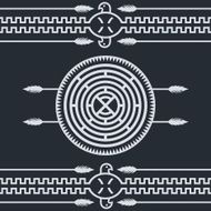 native ethnic art symbol N11
