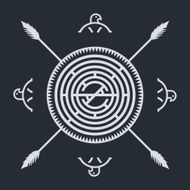 native ethnic art symbol N15