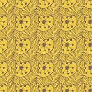 Hand drawn seamless pattern with triangles and lines
