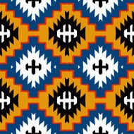 Vector navajo tribal ornament N5