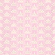 Seamless pattern Vector Pink N12