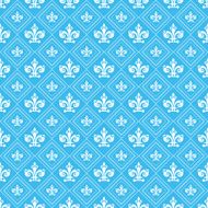 Seamless pattern Blue Vector N3