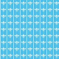 Seamless pattern Blue Vector N14