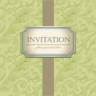Template frame design for Invitation