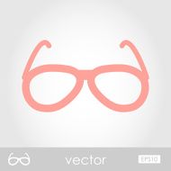Sunglasses vector icon