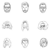 Vector Set of Sketch Hairstyles Icons N2