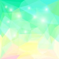 Abstract bright polygonal triangular geometric background for use in design