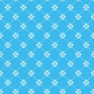 Seamless pattern Retro Blue N4