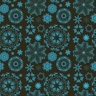 Round ornament seamless pattern N2