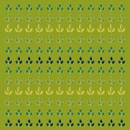 pattern of leaves