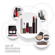 infographics for decorative cosmetics