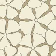 Seamless pattern Floral stylish background