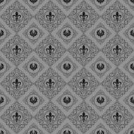 Seamless pattern Vector Retro N9