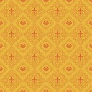 Seamless pattern Vector Retro N10