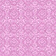 Seamless pattern Vector Pink N15