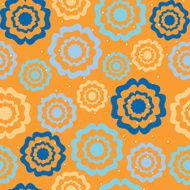 Abstract vector colorful background with flowers N2