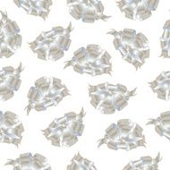 Bows abstract seamless pattern N2