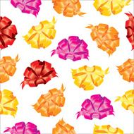 Bows abstract seamless pattern N4