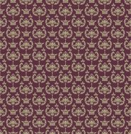 Seamless Retro Wallpaper N61