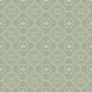 Seamless Retro Wallpaper N68
