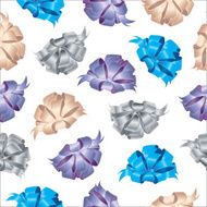 Bows abstract seamless pattern N5
