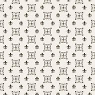 Seamless Retro Wallpaper N143
