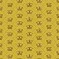Seamless damask wallpaper N23
