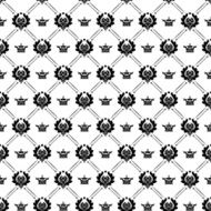 Seamless damask wallpaper N29