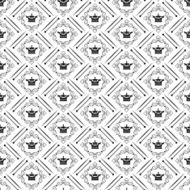 Seamless damask wallpaper N38
