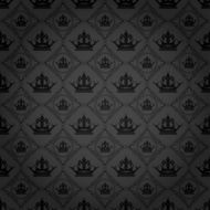 Retro Wallpaper (black) N3