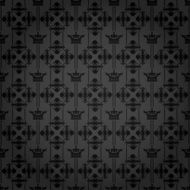 Retro Wallpaper (black) N5