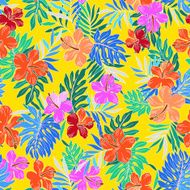 pattern Hibiscus N2