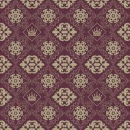 Seamless floral wallpaper N3