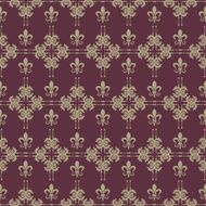Seamless floral wallpaper N16