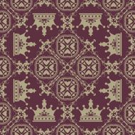 Seamless floral wallpaper N33