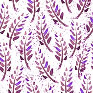 Watercolor floral seamless pattern N29