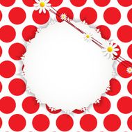 Flora Daisyl Design Vector Illustartion N2