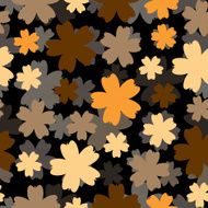 Abstract vector colorful background with flowers N6