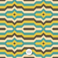 Seamless geometric background Mosaic N4