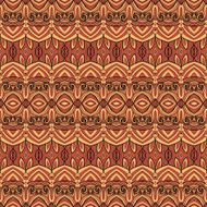 Seamless Abstract Tribal Pattern (Vector) N13