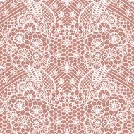 Lace seamless pattern with flowers N75