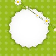 Flora Daisyl Design Vector Illustartion N4