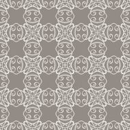 Seamless Vintage Lace Pattern (Vector) N27
