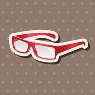 glasses theme elements N65