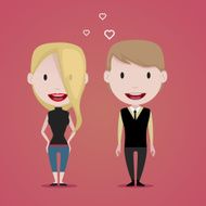 Couple Concept illustration N5