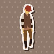 boy man cartoon theme elements vector eps N40