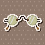 glasses theme elements vector eps N26