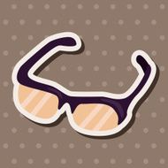 glasses theme elements vector eps N27